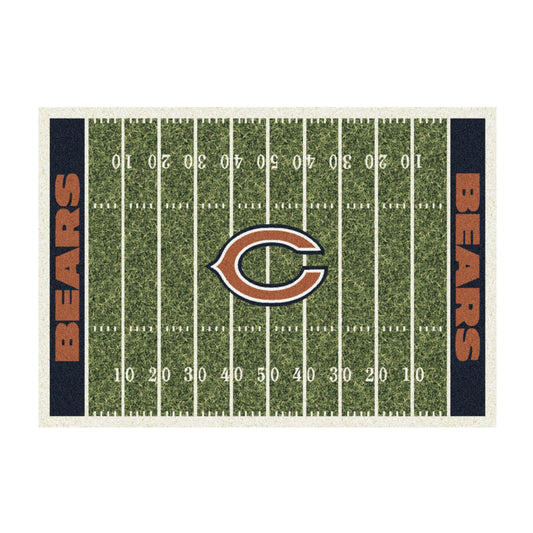 Chicago Bears home field style area rug