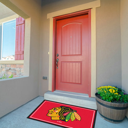 Chicago Blackhawks Front Door Mat
