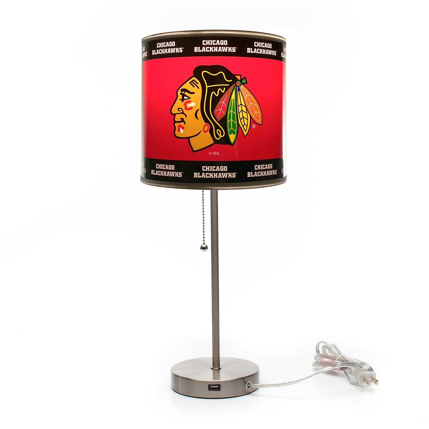 Chicago Blackhawks lamp
