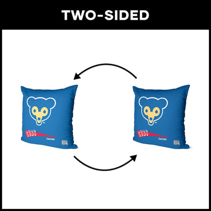 Chicago Cubs vintage throw pillow