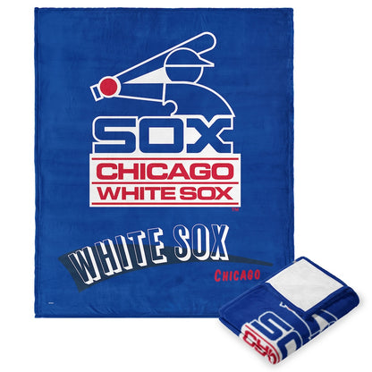 Chicago White Sox throwback silk touch blanket