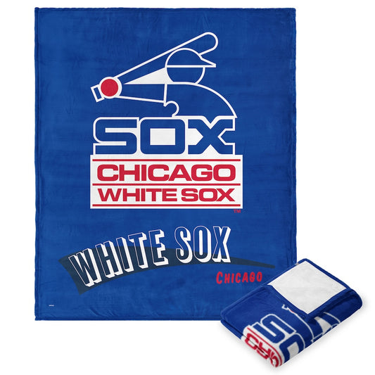 Chicago White Sox throwback silk touch blanket