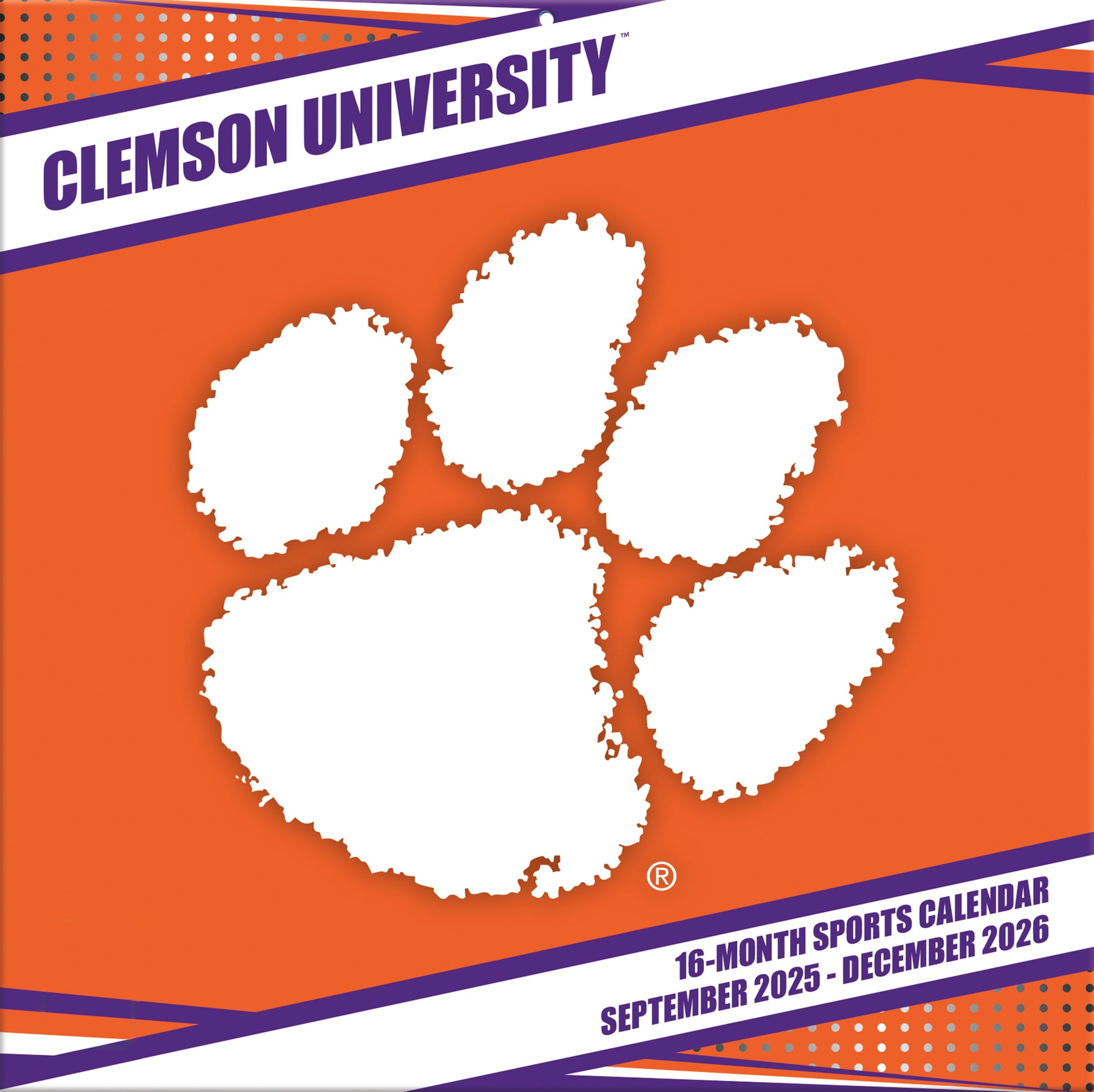Clemson Tigers Team Photos Wall Calendar