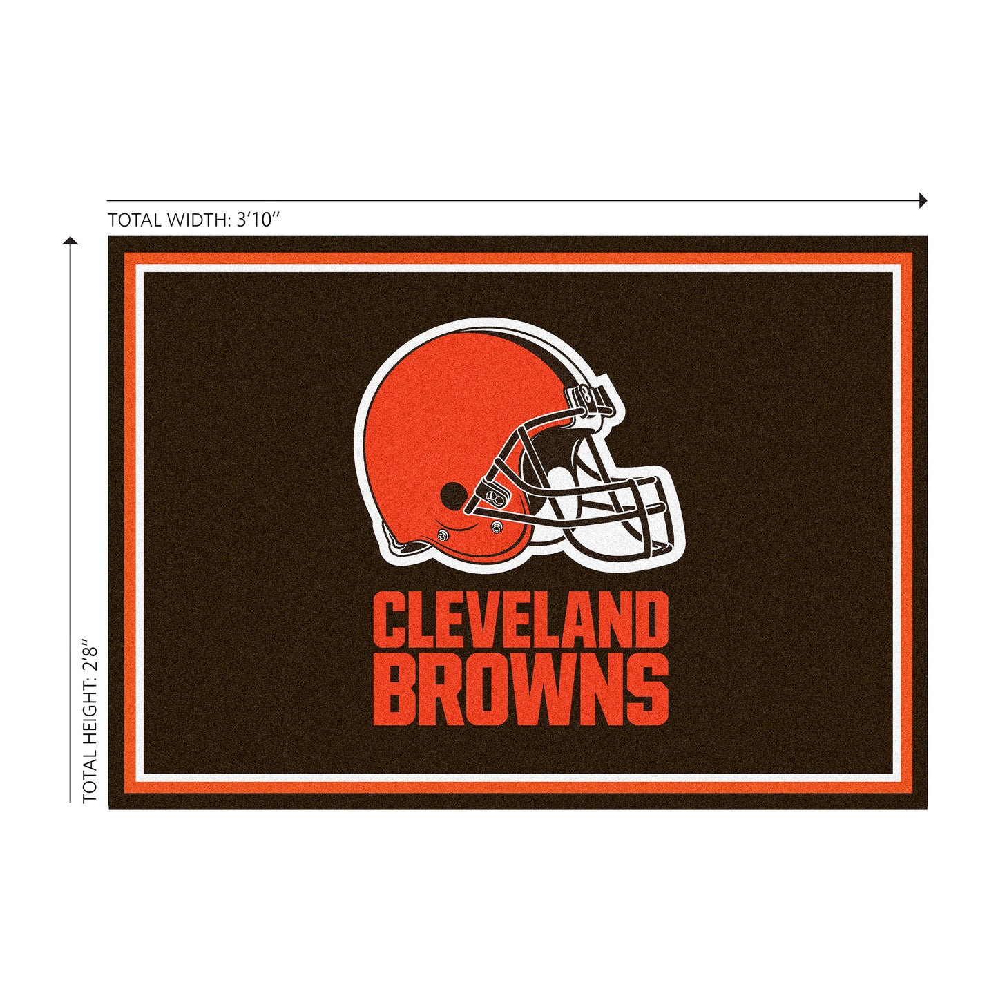 Cleveland Browns Welcome Mat Dimensions