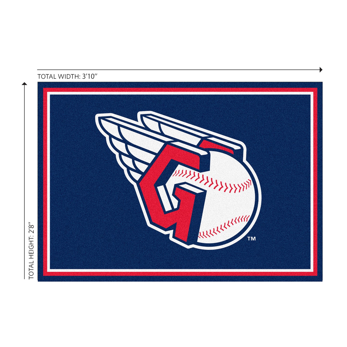 Cleveland Guardians Welcome Mat Dimensions