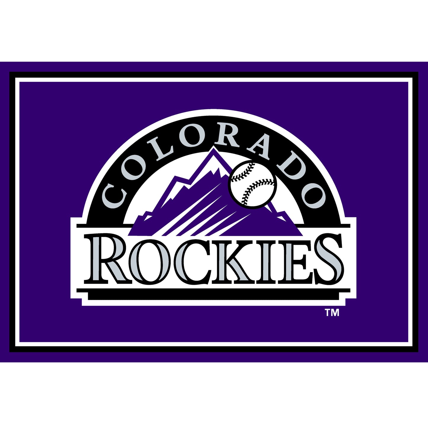 Colorado Rockies Entry Mat