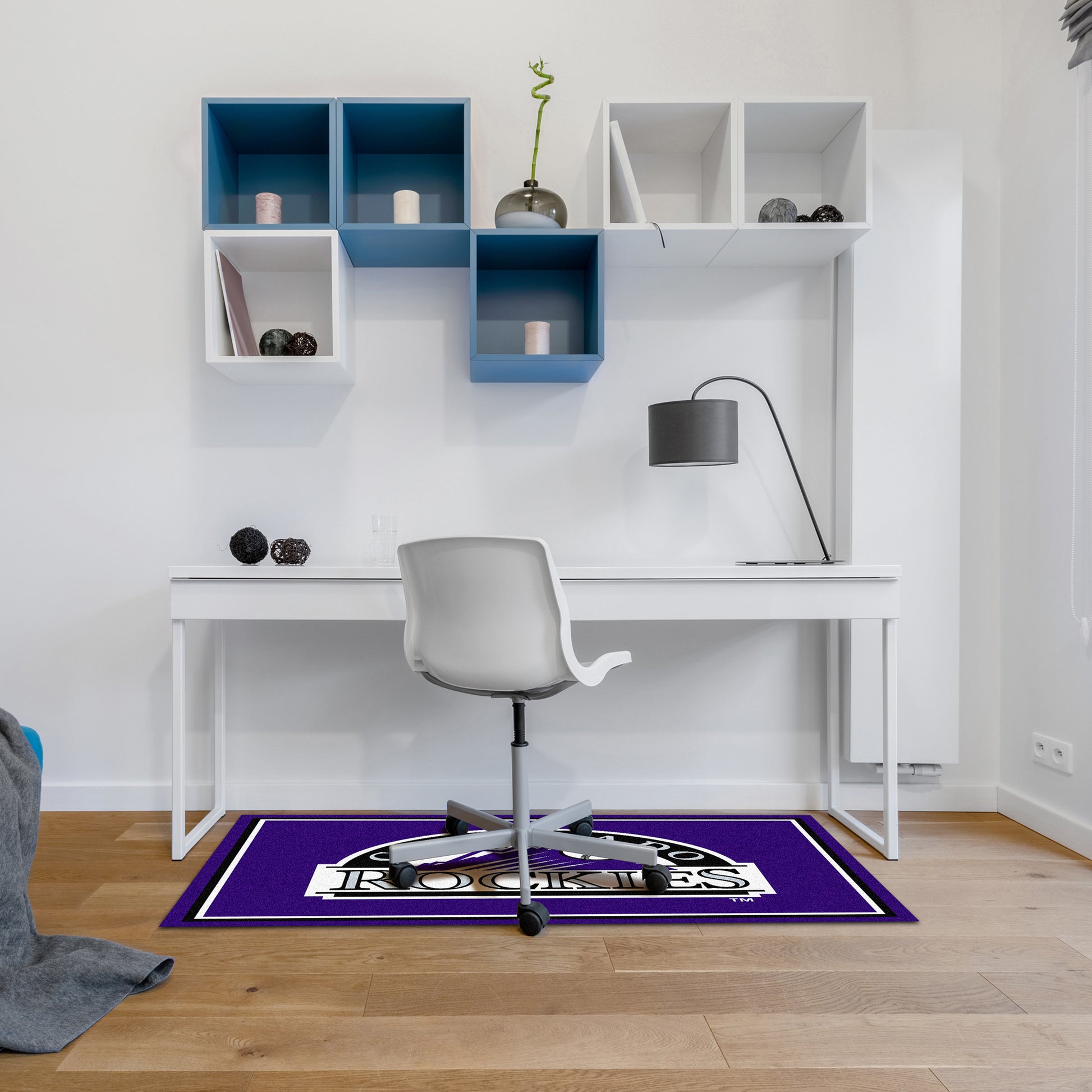 Colorado Rockies small area rug