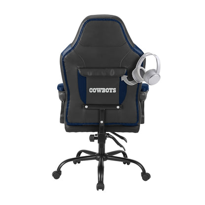 Dallas Cowboys Office Gamer Chair Back