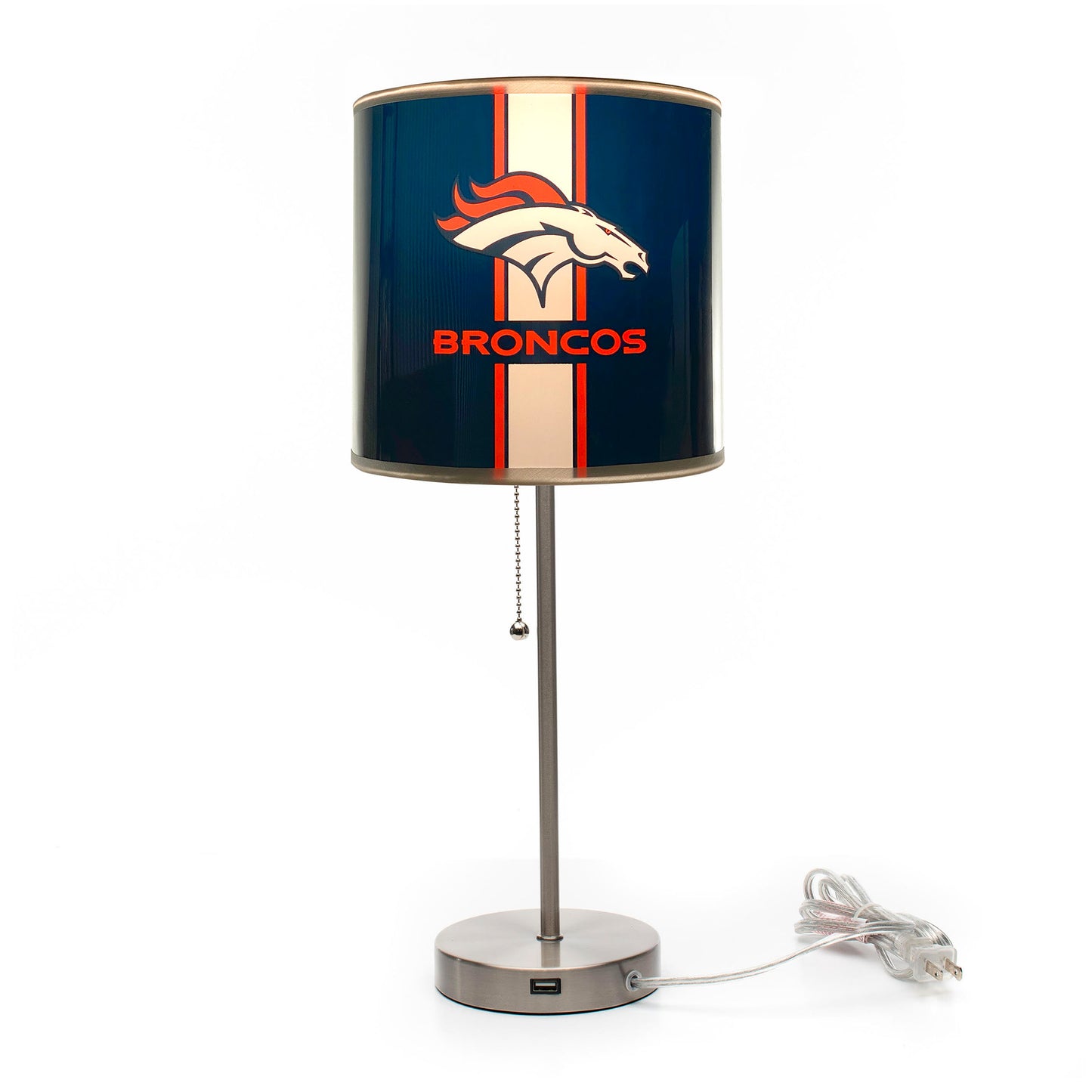 Denver Broncos table lamp