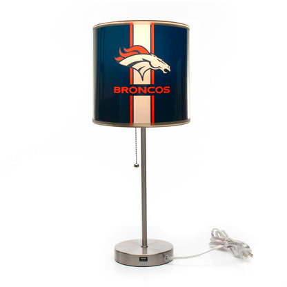 Denver Broncos table lamp