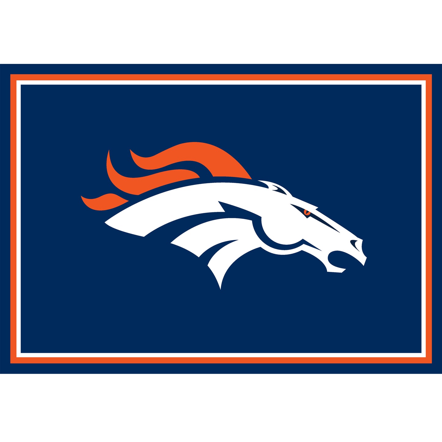 Denver Broncos Entry Mat