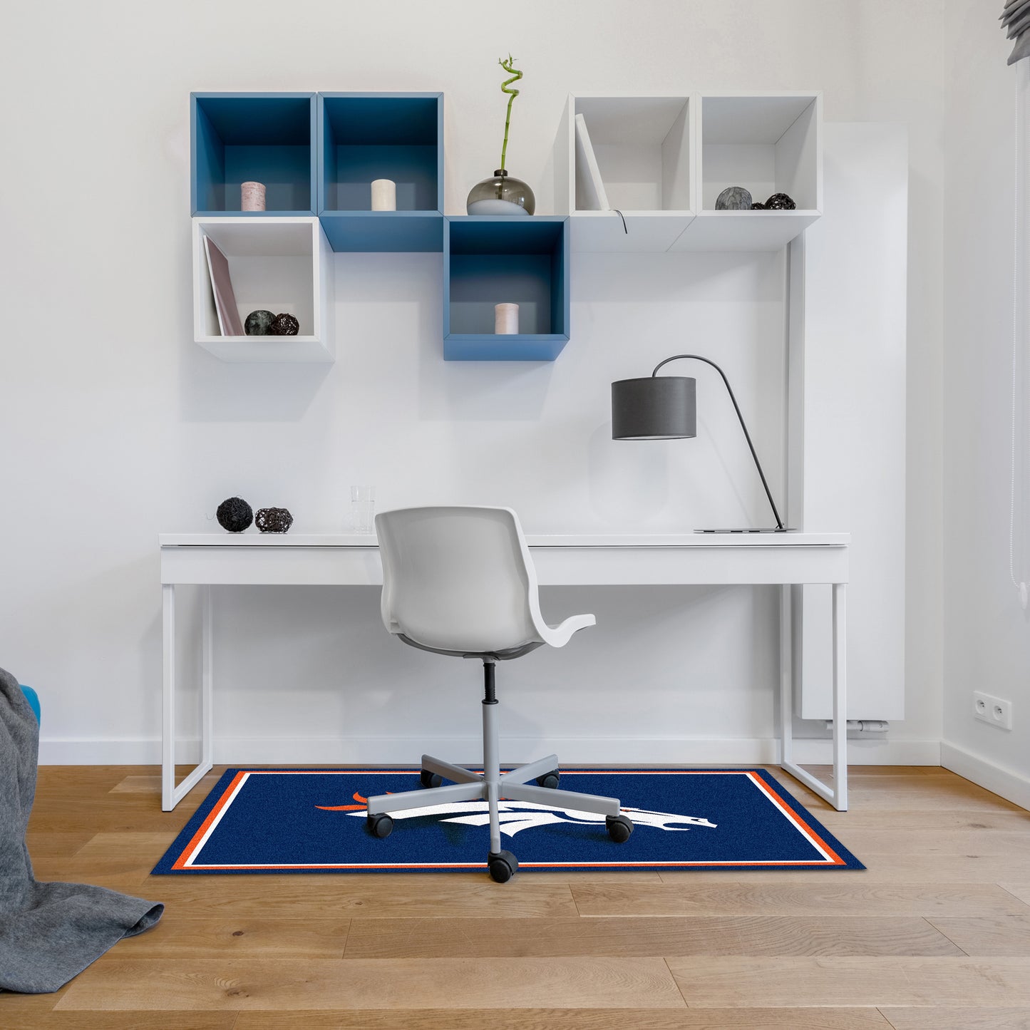 Denver Broncos small area rug