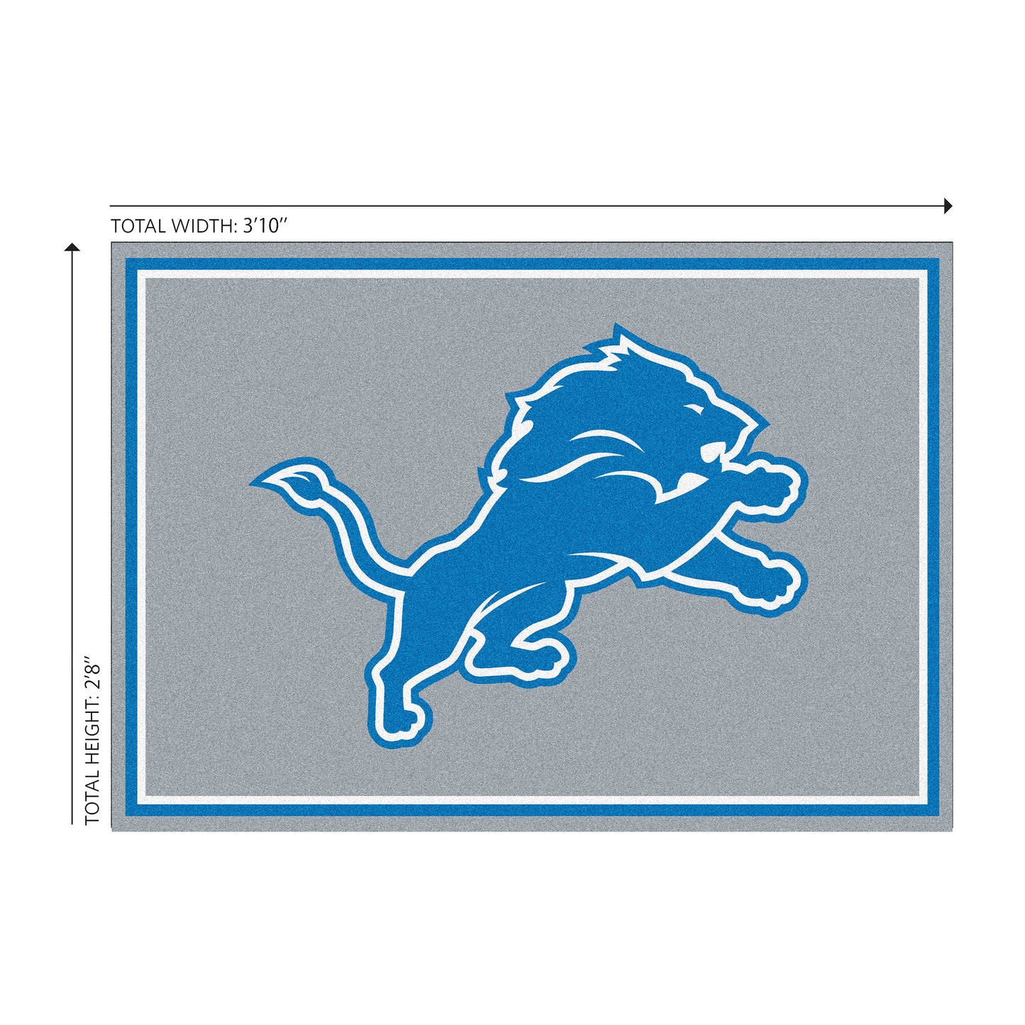 Detroit Lions Welcome Mat Dimensions