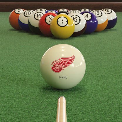 Detroit Red Wings logo pool ball set
