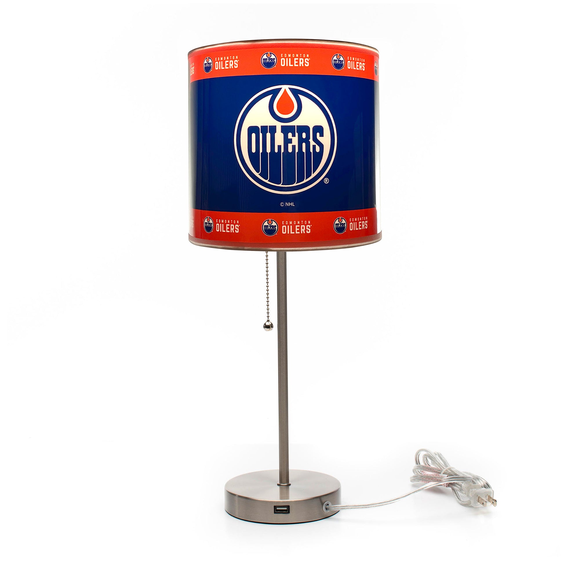 Edmonton Oilers table lamp