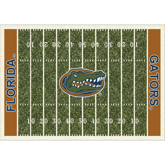 Florida Gators home field style area rug