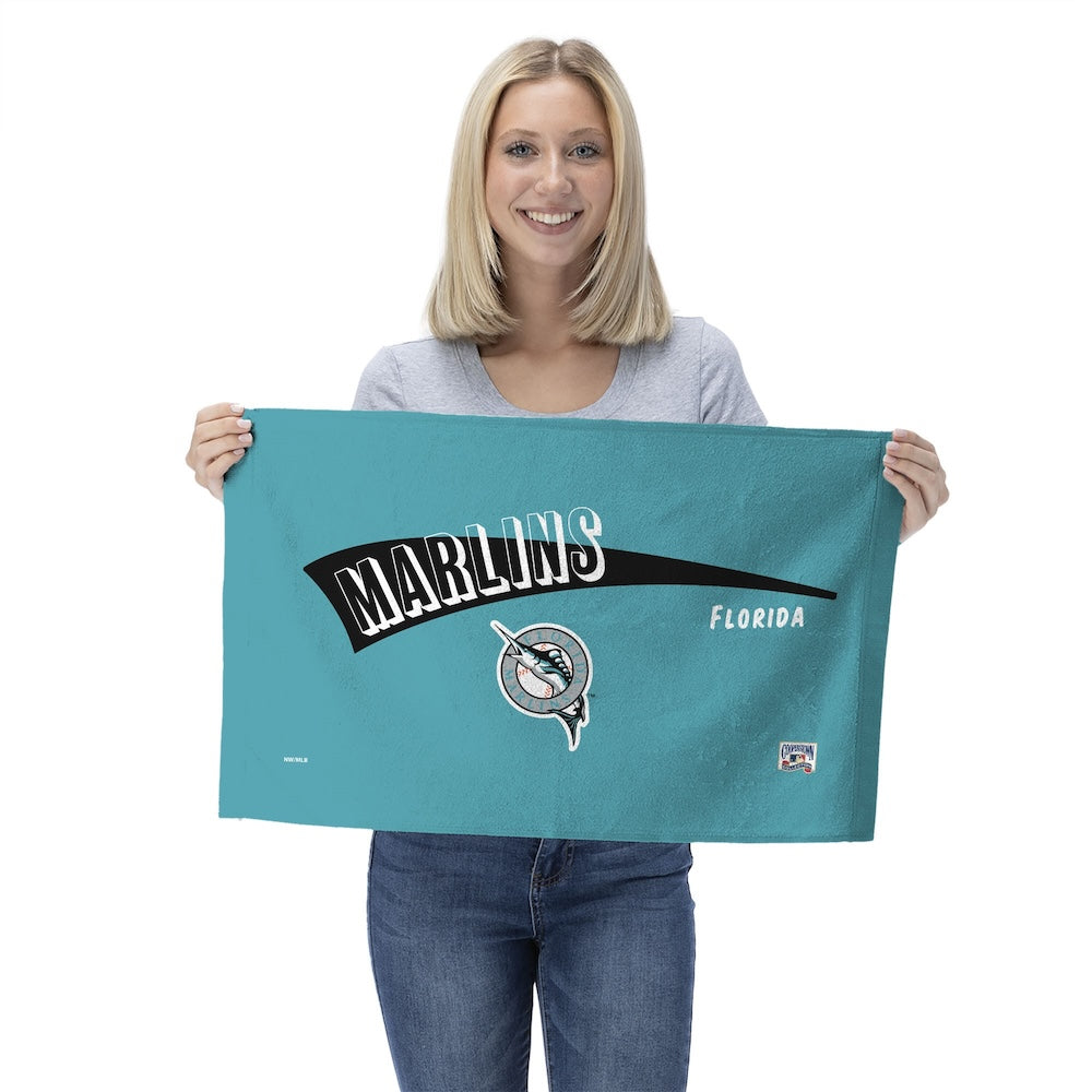 Florida Marlins fan towel set