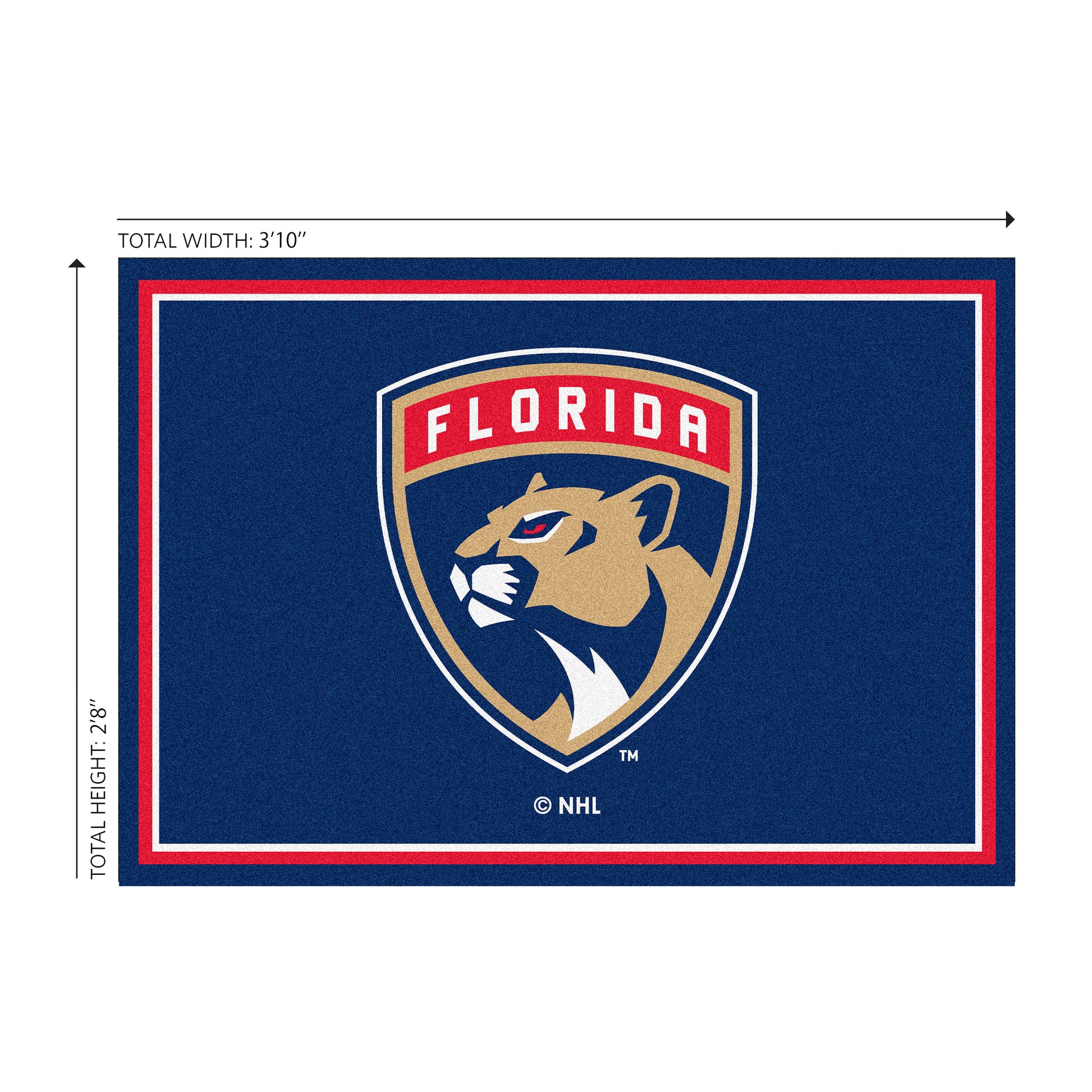 Florida Panthers Welcome Mat Dimensions