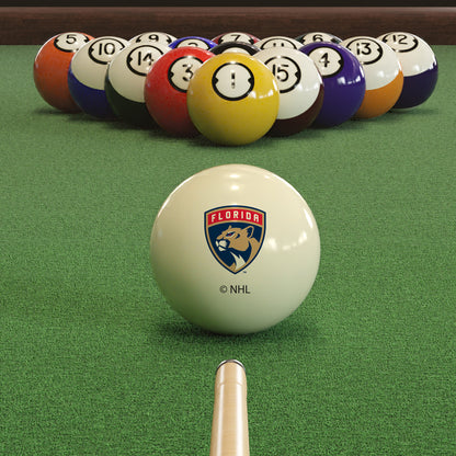 Florida Panthers logo pool ball set
