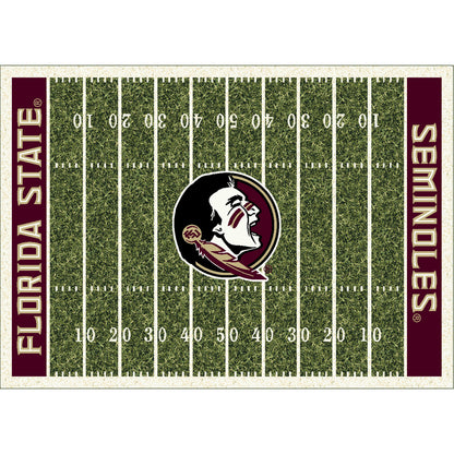 Florida State Seminoles home field style area rug