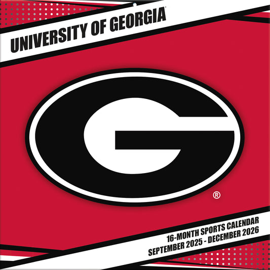 Georgia Bulldogs Team Photos Wall Calendar