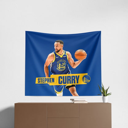 Golden State Warriors Stephen Curry large wall hanging