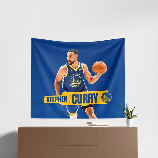 Golden State Warriors Stephen Curry large wall hanging