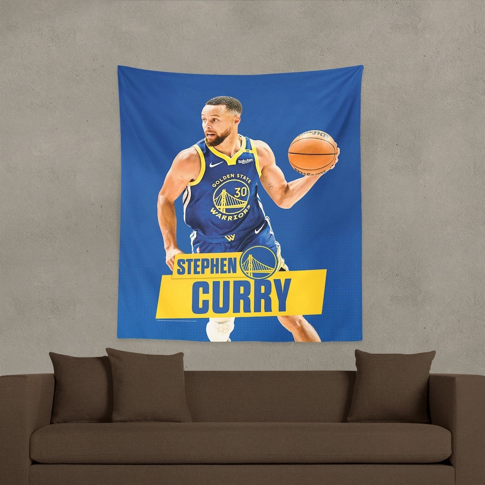 Golden State Warriors Stephen Curry wall hanging
