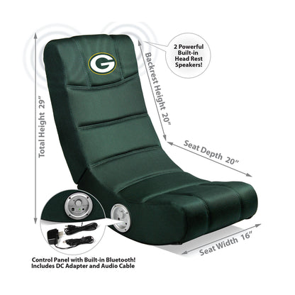 Green Bay Packers kids gaming rocking chair