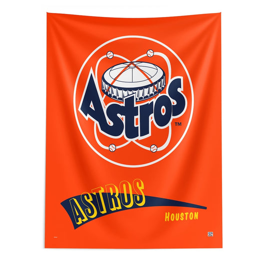 Houston Astros throwback wall hanging
