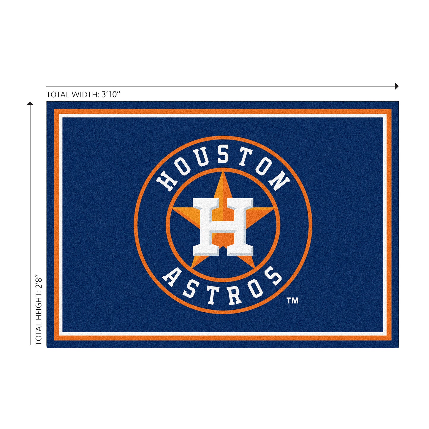 Houston Astros Welcome Mat Dimensions