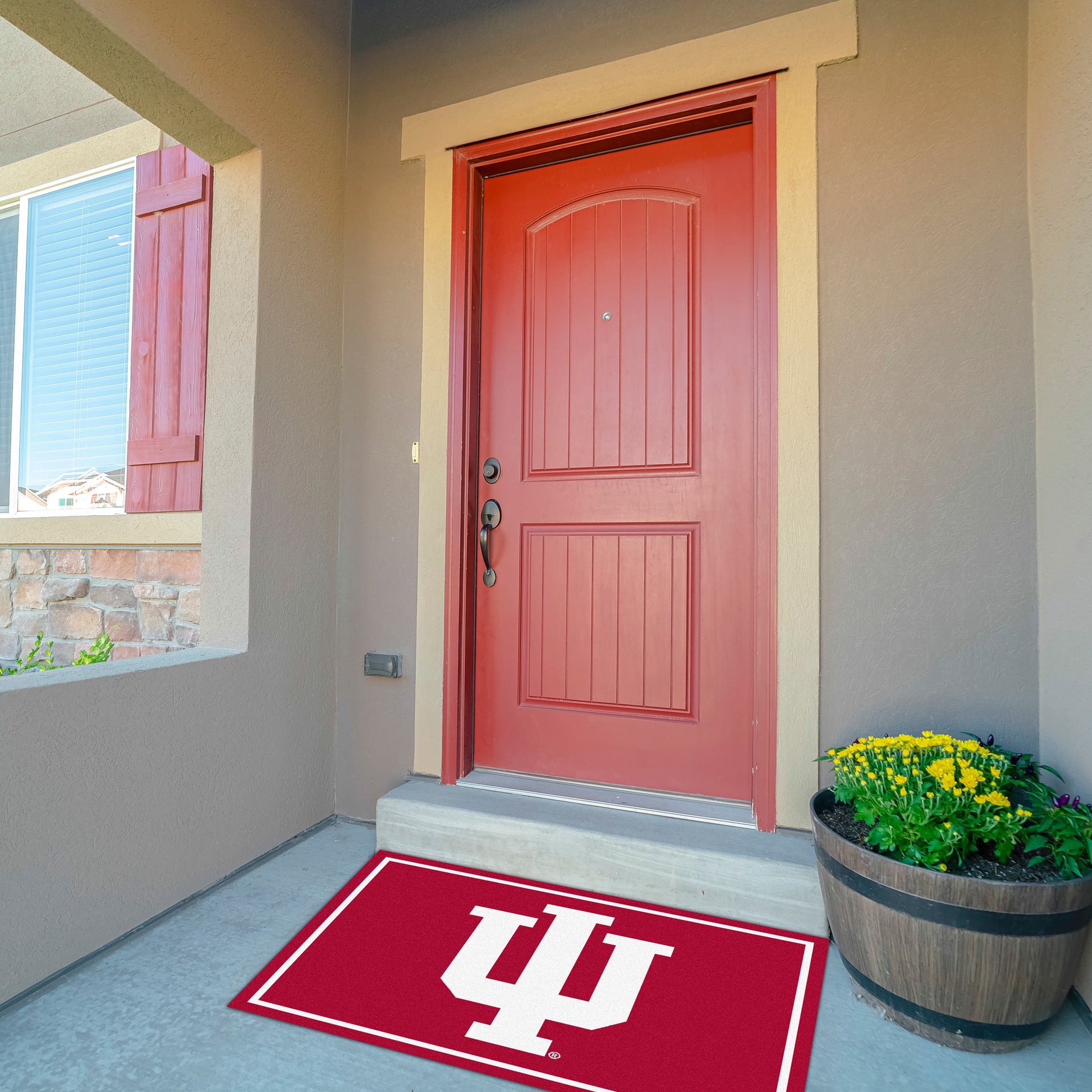 Indiana Hoosiers Front Door Mat