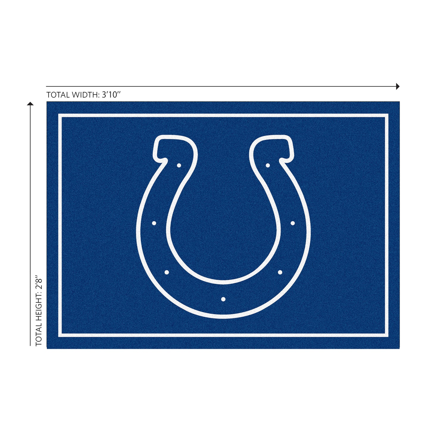 Indianapolis Colts Welcome Mat Dimensions