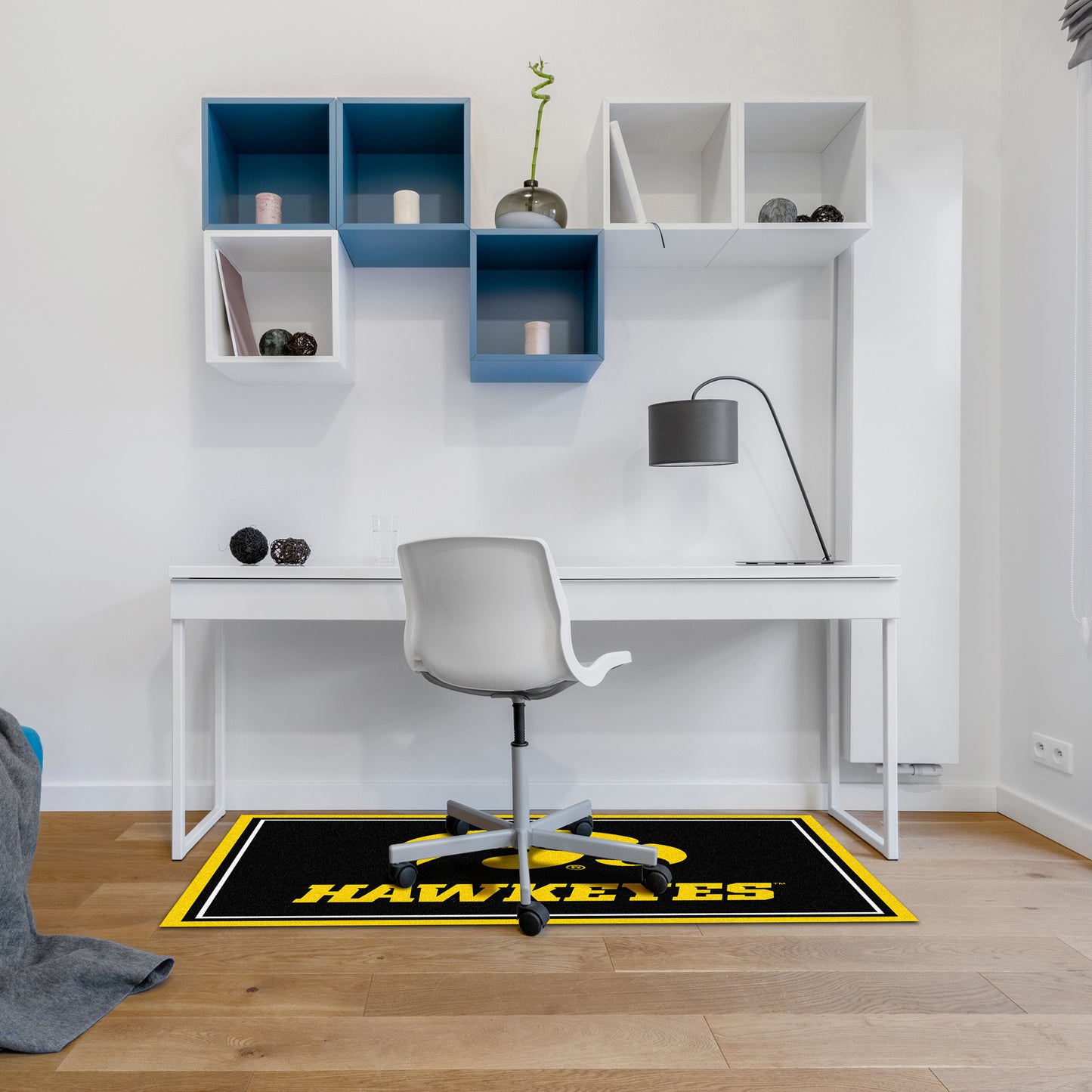 Iowa Hawkeyes small area rug