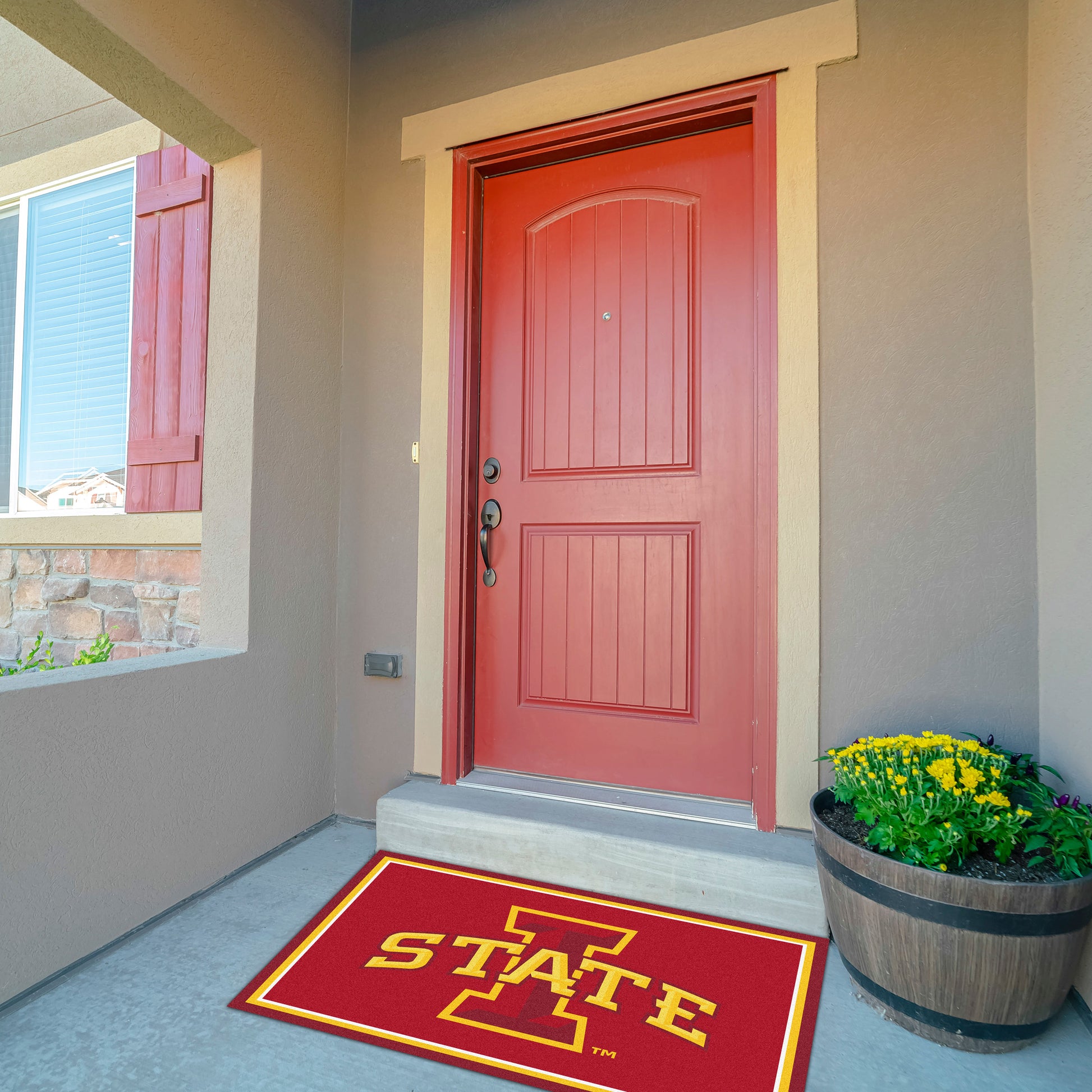 Iowa State Cyclones Front Door Mat