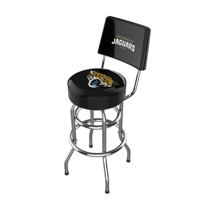 Jacksonville Jaguars Chrome Barstool