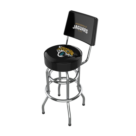 Jacksonville Jaguars Chrome Barstool