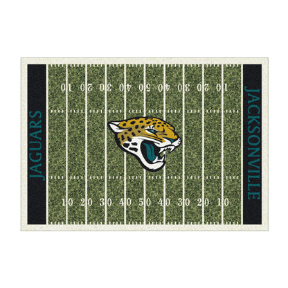 Jacksonville Jaguars home field style area rug