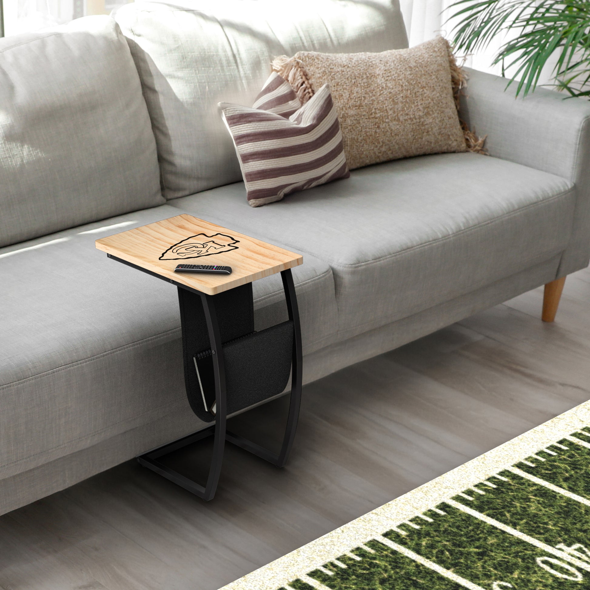 Kansas City Chiefs anywhere accent table