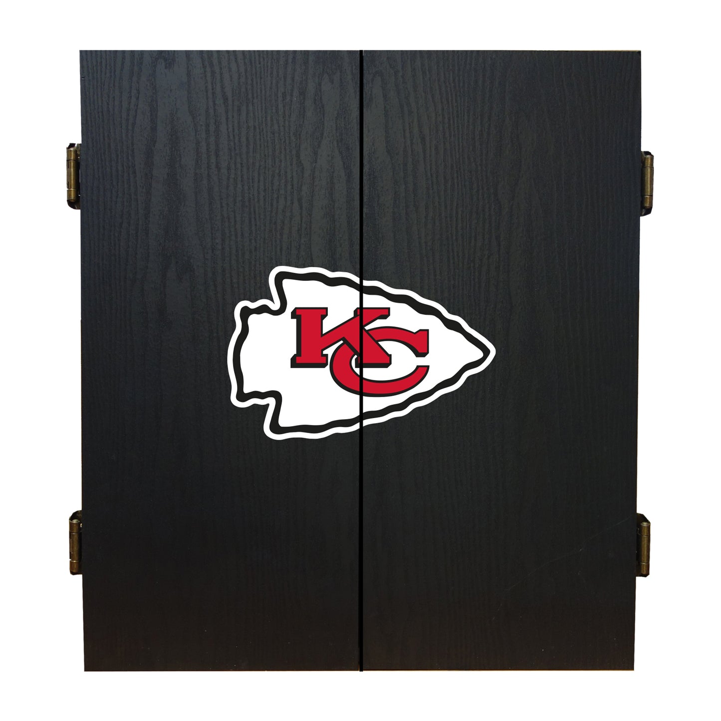 Kansas City Chiefs Dart Board Cabinet