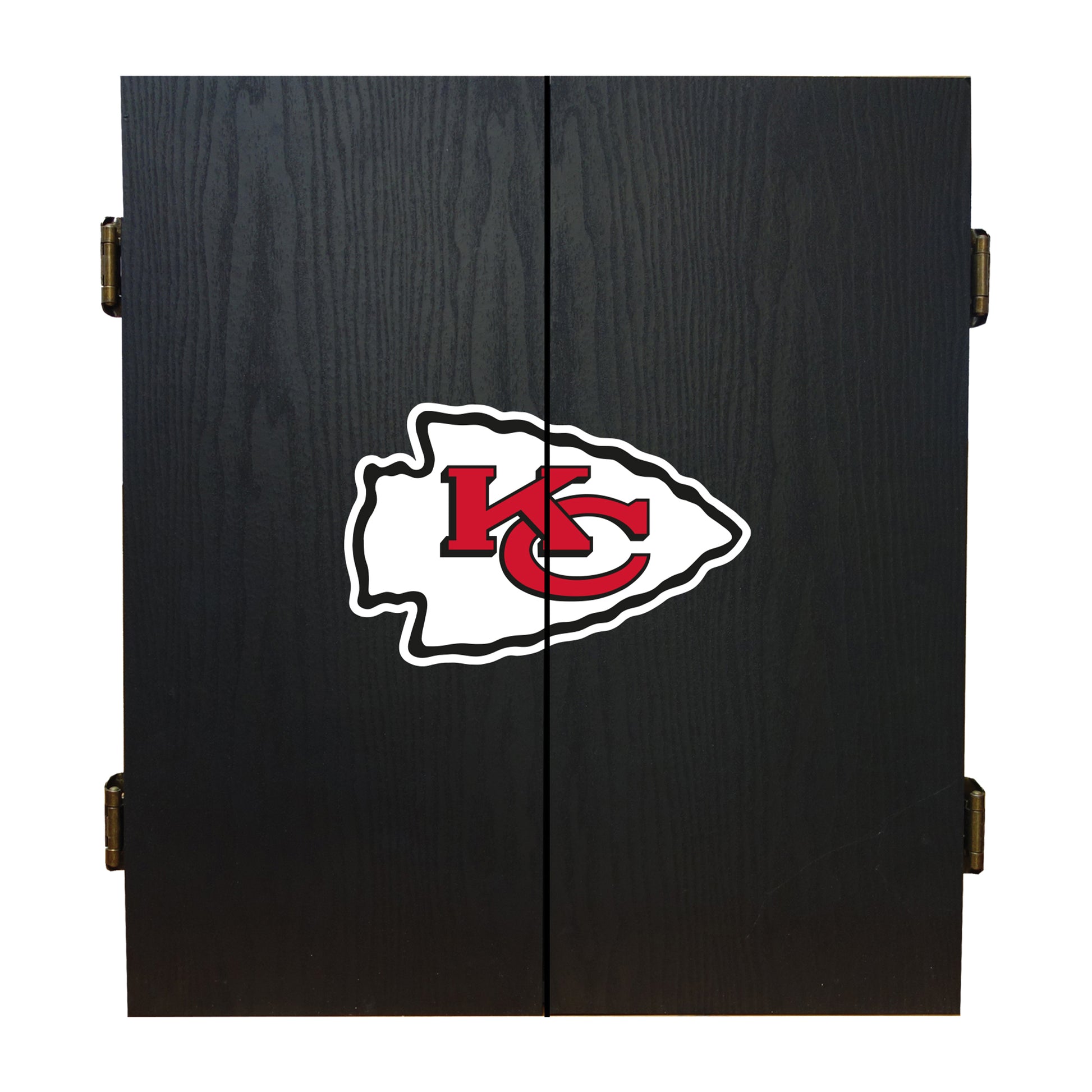 Kansas City Chiefs Dart Board Cabinet