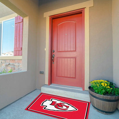 Kansas City Chiefs Front Door Mat