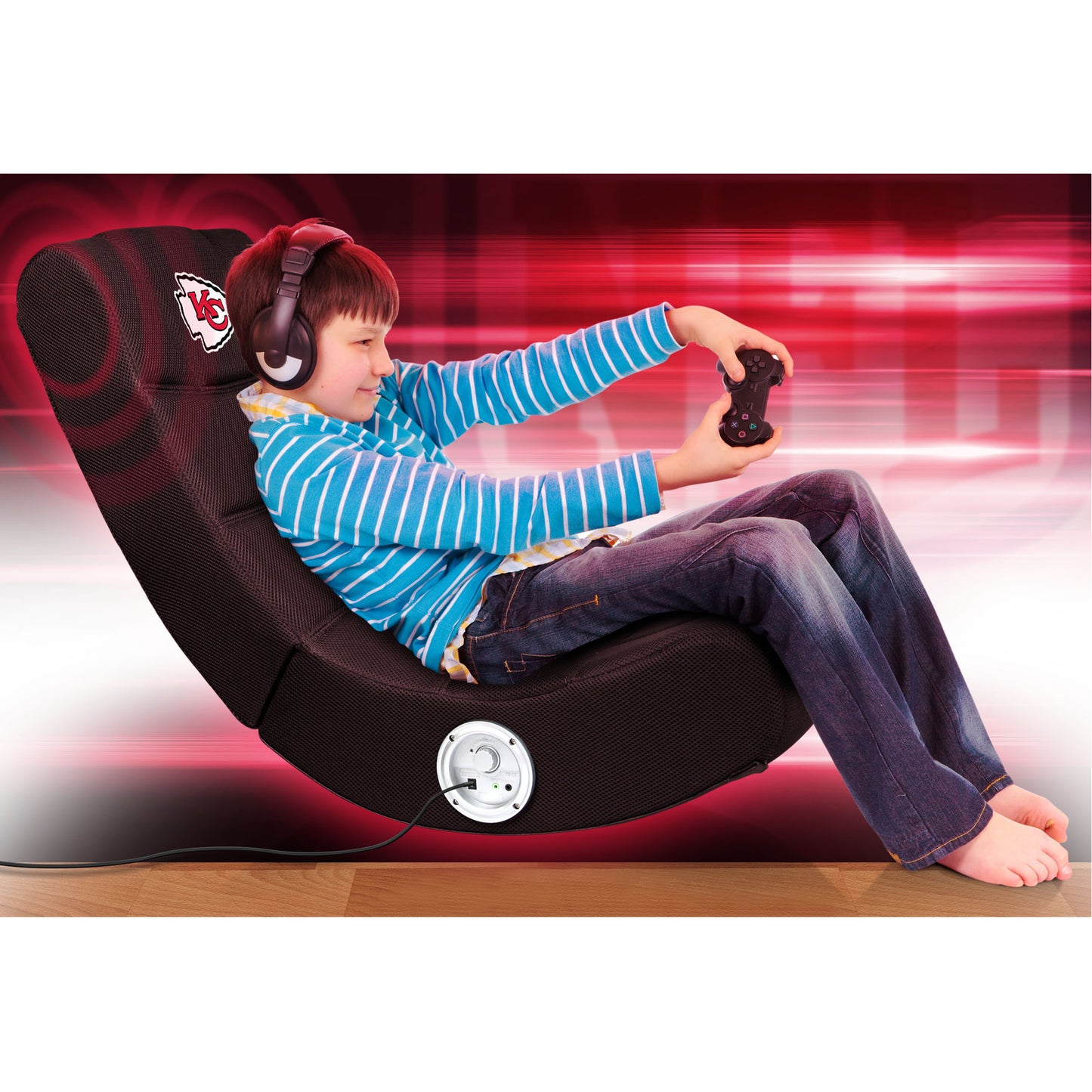 Kansas City Chiefs foldup gamer chair