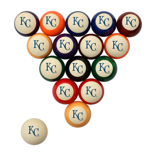 Kansas City Royals logo billiards balls