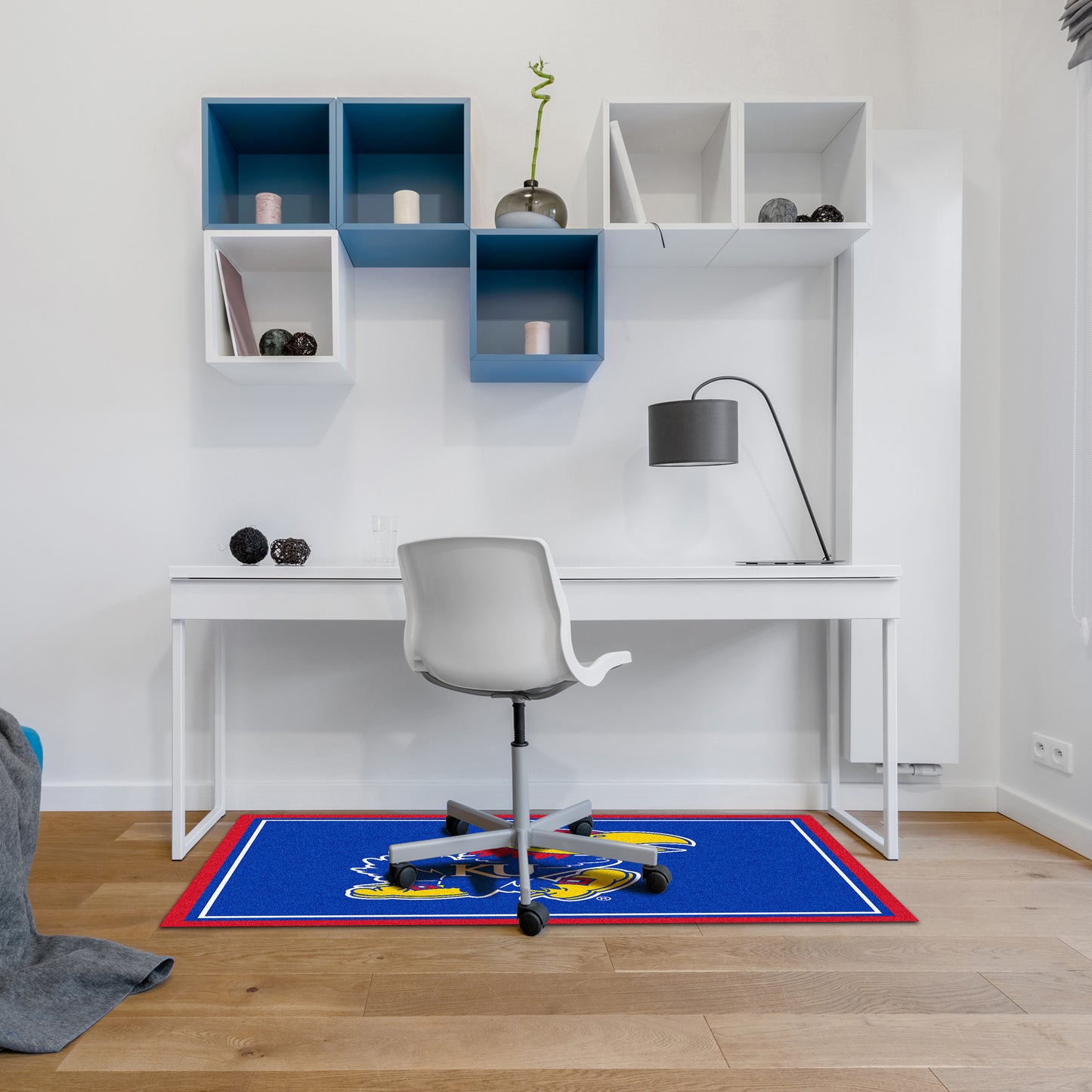 Kansas Jayhawks small area rug