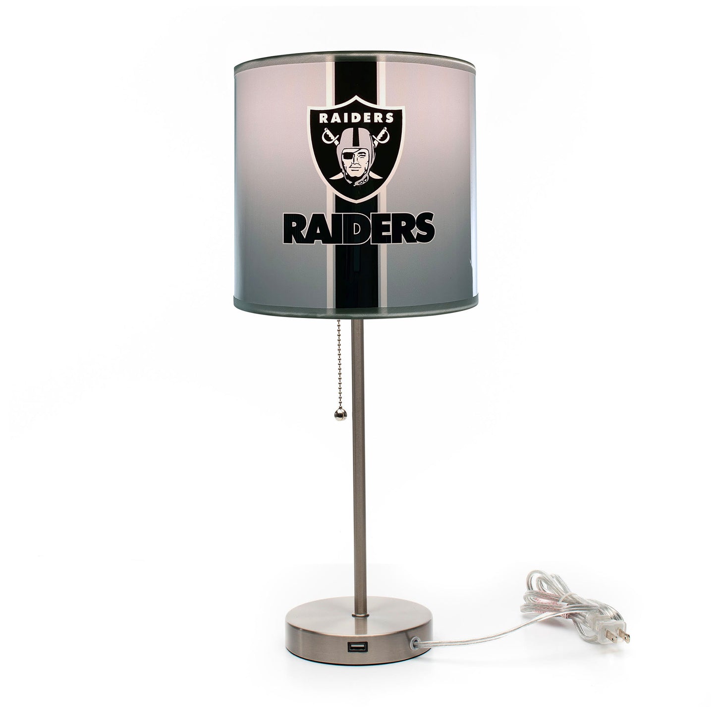 Las Vegas Raiders table lamp