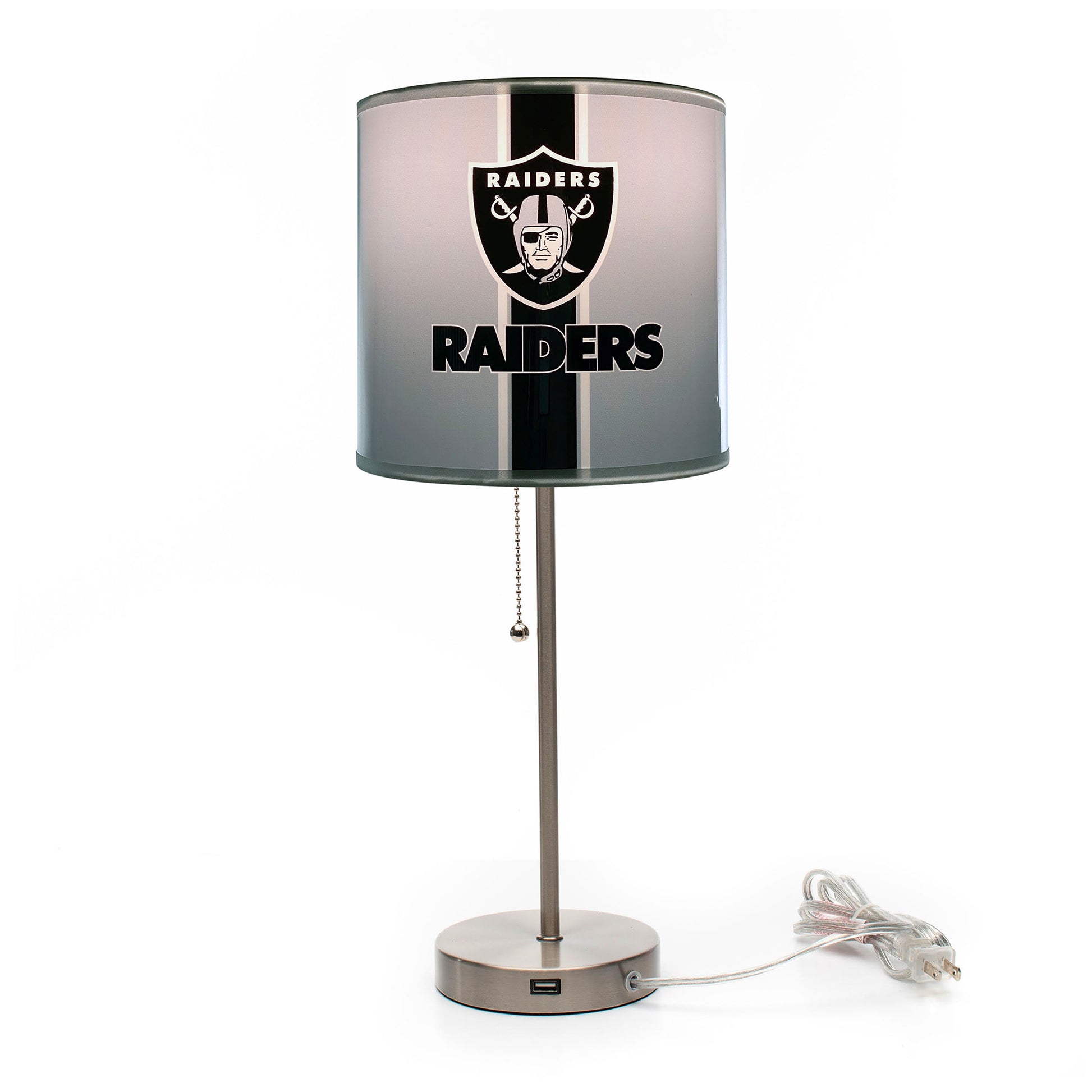 Las Vegas Raiders table lamp