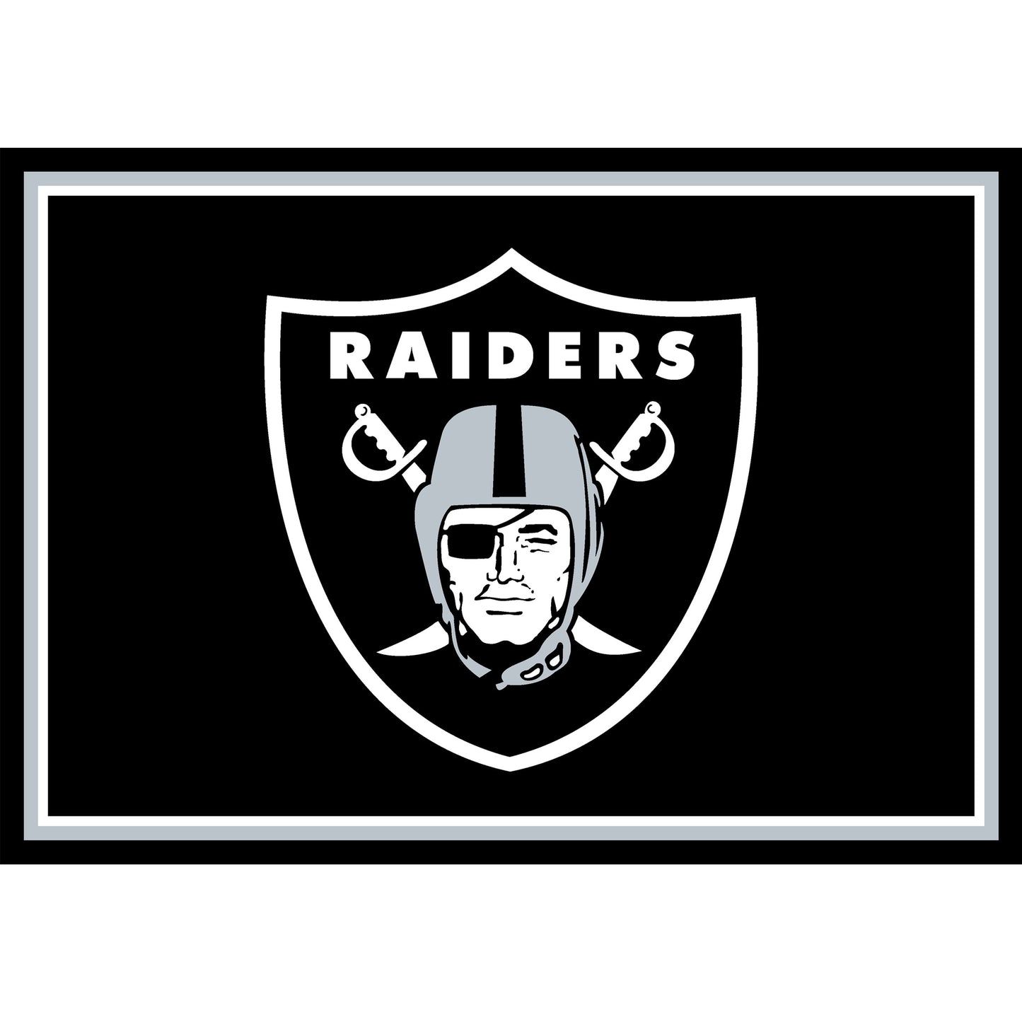 Las Vegas Raiders Entry Mat