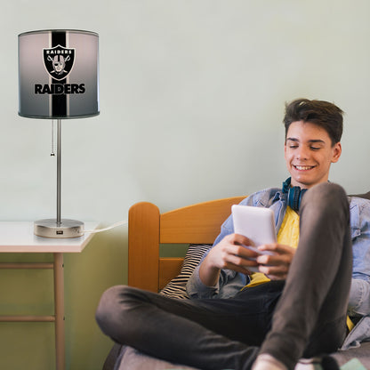 Las Vegas Raiders reading lamp