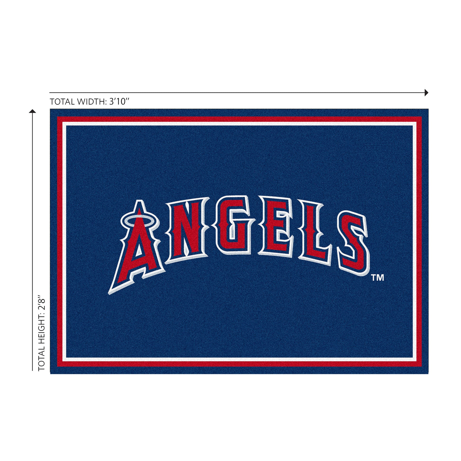 Los Angeles Angels Welcome Mat Dimensions